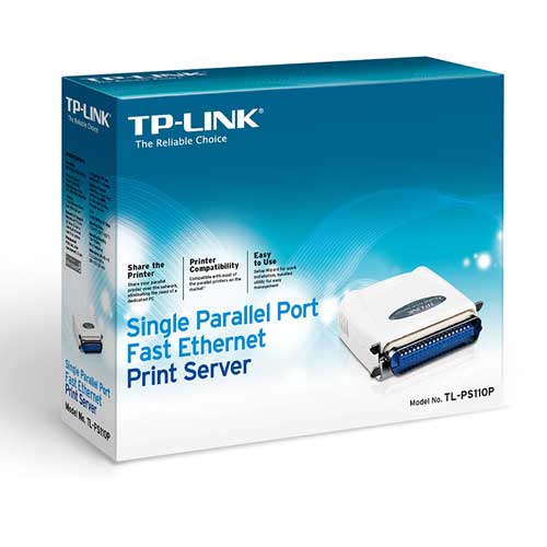 پرینت سرور شبکه با پورت پارالل تی پی لینک TP-LINK TL-PS110P