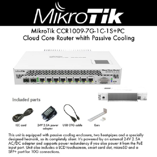 CCR1009-7G-1C-PC Mikrotik 