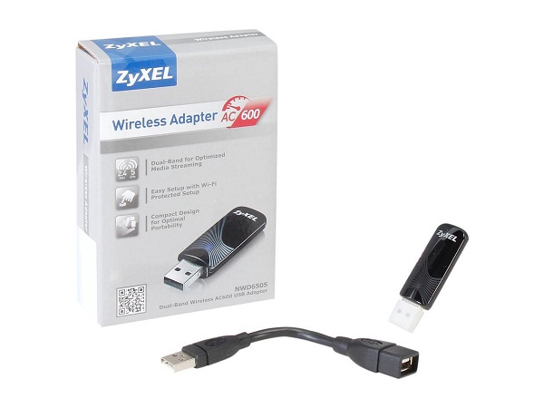 کارت شبکه USB گیرنده وایرلس زایکسل NWD6505 Zyxel