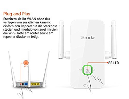 رنج اکستندر-گسترش دهنده شبکه وایرلس تندا A301 Tenda