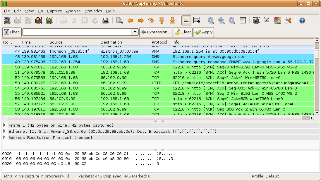 Wireshark نرم افزار کاربردی برای تحلیل ترافیک شبکه مانیتور کردن داده ها و بسته های انتقال یافته در شبکه در داخل سوییچ ها ، روترها ، فایروال ها و کلاینت ها و سرورها میباشد. با استفاده از اطلاع و گزارش-های حاصل از wireshark می توان برای troubleshooting و رفع عیب موجود در شبکه استفاده کرد ، همچنین با این اطلاعات می توان منابع سخت افزاری یا پهنای باند لازم برای سرورها ، روترها و سوییچ ها که بلا استفاده هستند را کاهش داد یا در صورت کم بود این منابع رو افزایش داد. استفاده از این نرم افزار مناسب ادمین های شبکه برای دستیابی به دید عمیق تر در شبکه و رفع مشکلات شبکه می باشد و همچنین دانشجویان شبکه می توانند با تحلیل های این نرم افزار ترافیک حاصل از پروتکل های مختلف در شبکه را بشناسند.