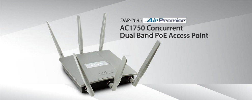 اکسس پوینت وایرلس دوال باند سری AC1750 مگابیت دی-لینک DAP-2695