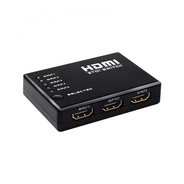 سوئیچ 5 پورت HDMI با ریموت کنترل ویپرو