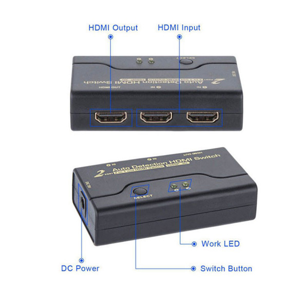 سوییچ 2 پورت HDMI کی نت پلاس مدل KPM9022