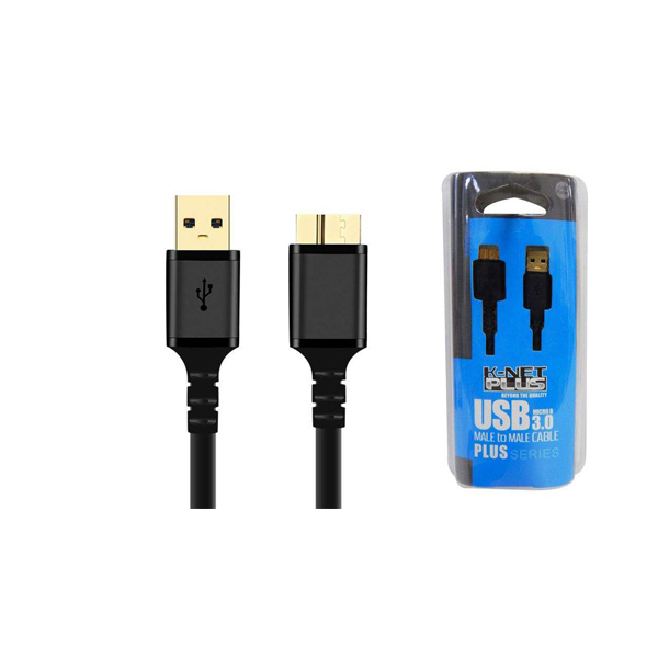کابل تبدیل USB3.0 AM به Micro USB3.0 BM کی نت پلاس