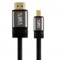 کابل HDMI2.0 to Micro HDMI کی نت پلاس مدل KP-HC172 به طول 1.8 متر